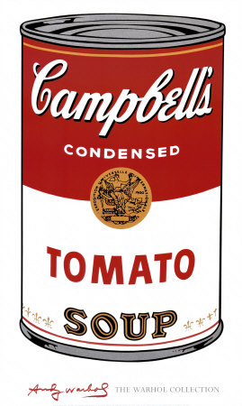 Projected worth in 2025 = 3 cans of Campbell's Tomato Soup